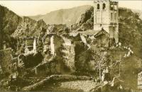 Abbaye Saint-Martin-du-Canigou, Photos des ruines lors d'une procession le 10 novembre 1902